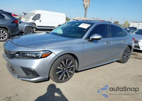 2023 Honda Civic z USA, uszkodzony, nr VIN 2HGFE1F74PH318927